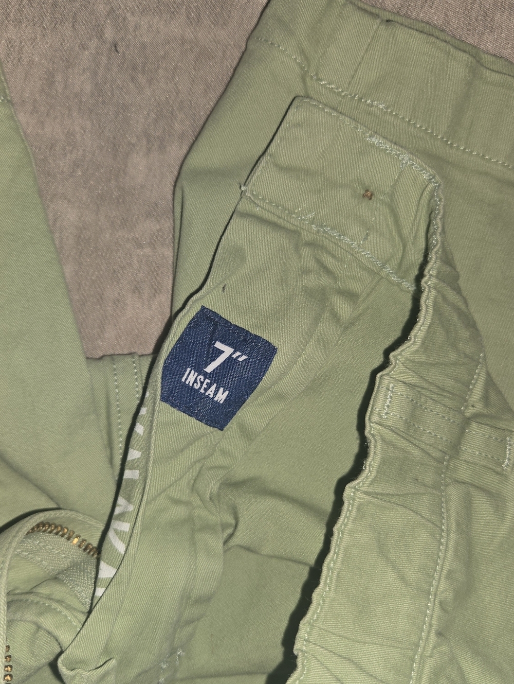 chubbies Olive Green Women's Shorts - Picture 4 of 7